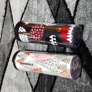 STARBUCKS CHRISTMAS 16 OZ TUMBLERS BUNDLE